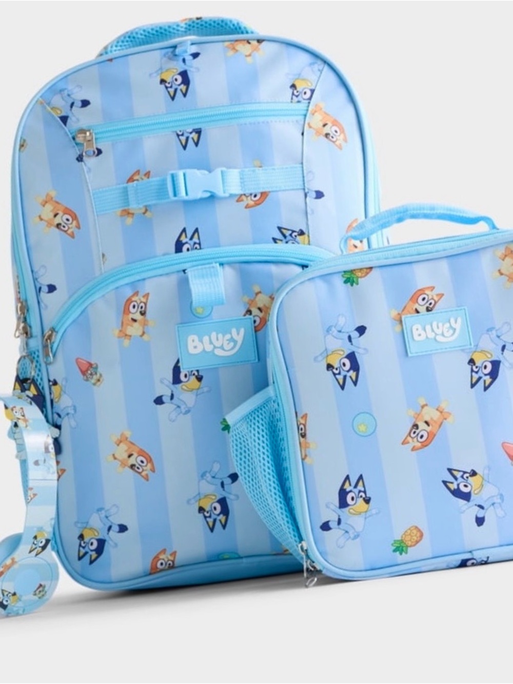 Bluey 4- Pieces Backpack and Lunch Bag Set Kid